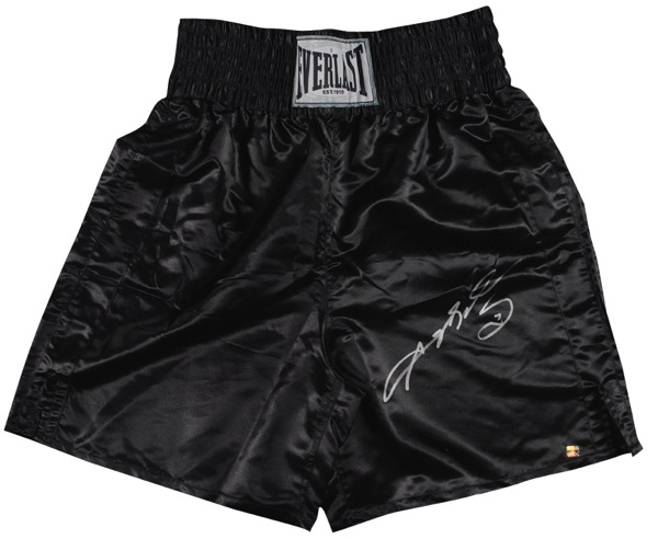 Lot 1549 Sugar Ray Leonard Boxing Trunks