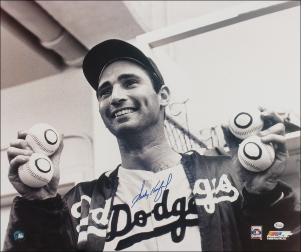 Lot 1538 Sandy Koufax and Nolan Ryan Group Lot