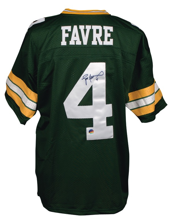 Lot 1456 Brett Favre Football Jersey