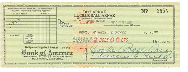 Lot 969 Lucille Ball and Desi Arnaz Group Lot