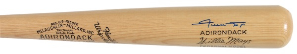 Lot 1570 Willie Mays Baseball Bat