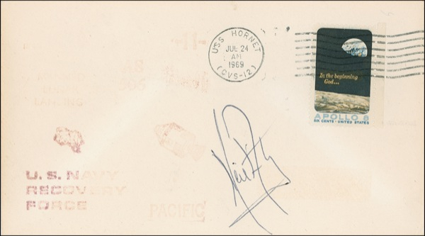 Lot 539 Neil Armstrong First Day Cover