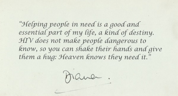 Lot 294 Diana: The People’s Princess