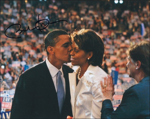 Lot 398 Barack Obama Signed Photograph