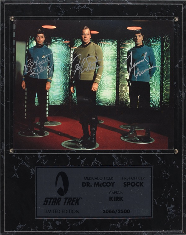 Lot 1230 Star Trek Signed Photograph