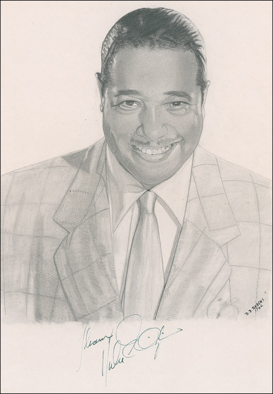 Lot 787 Duke Ellington Sketch