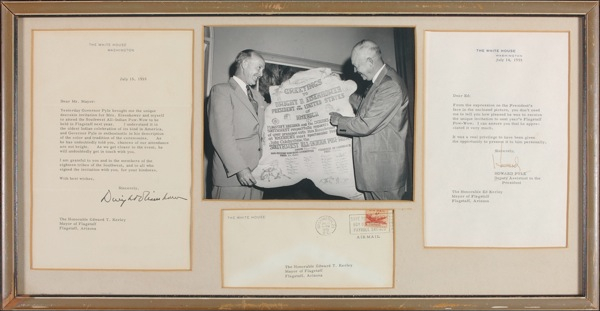 Lot 58 Dwight D. Eisenhower Typed Letter Signed