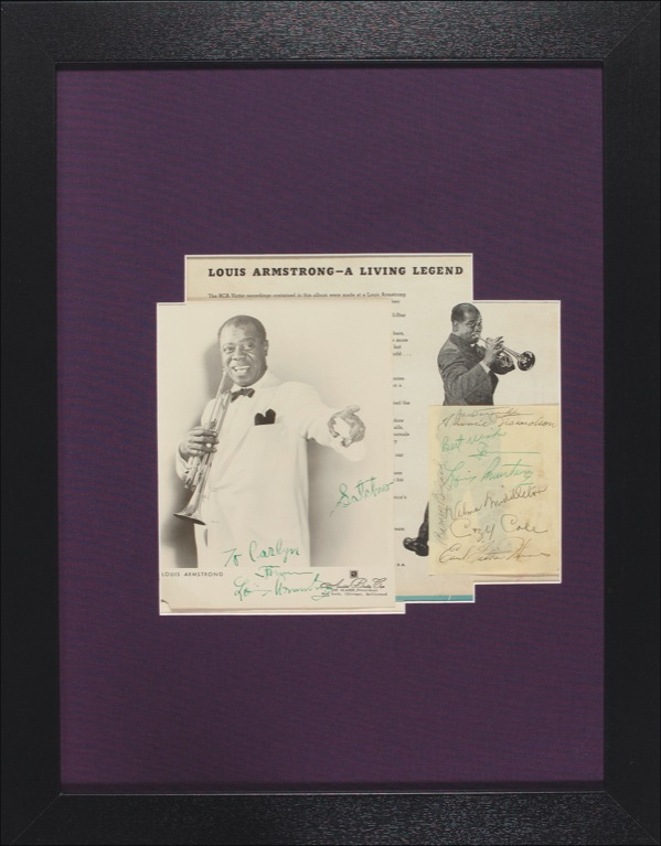 Lot 714 Louis Armstrong Group Lot