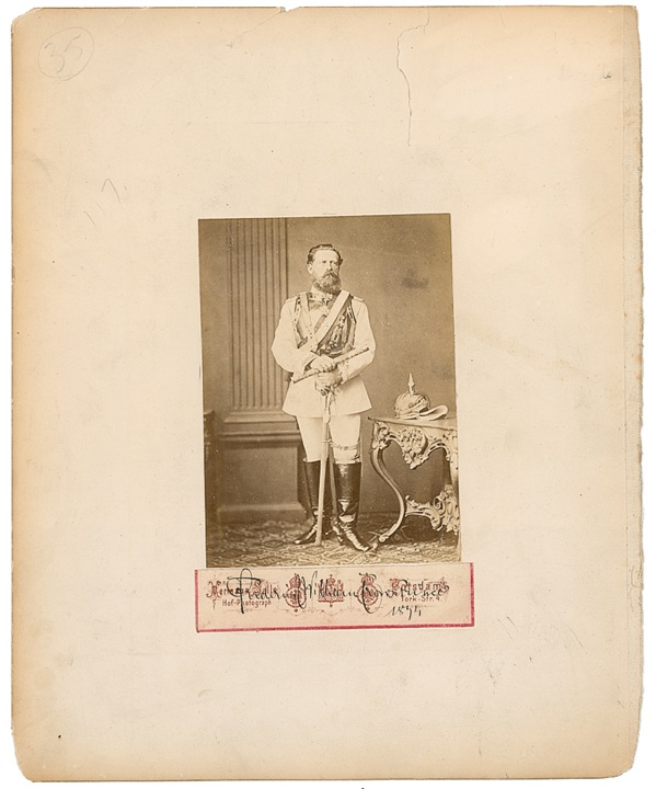 Lot 317 Frederick III Signed Photograph