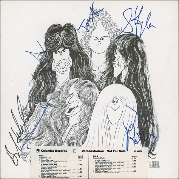 Lot 704 Aerosmith Album