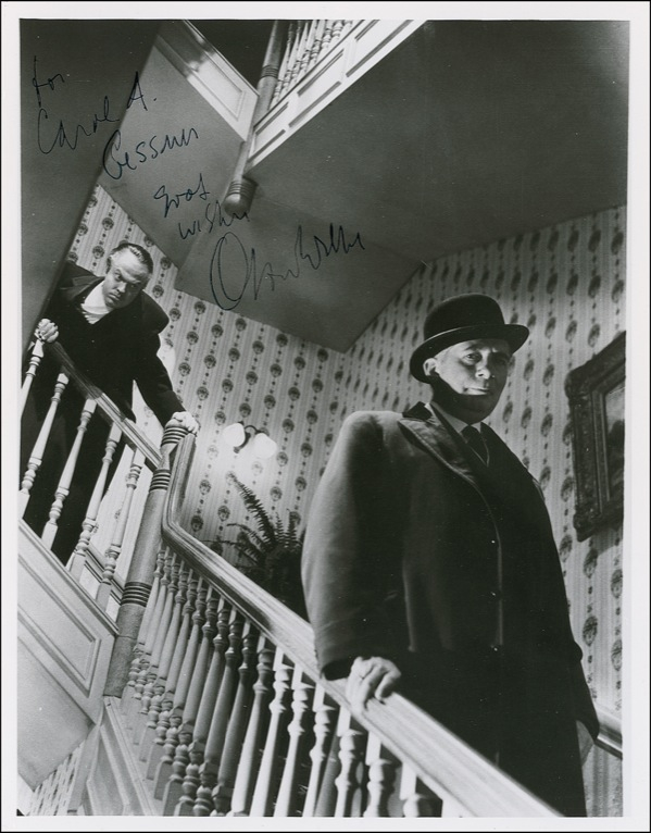 Lot 1279 Orson Welles Signed Photograph