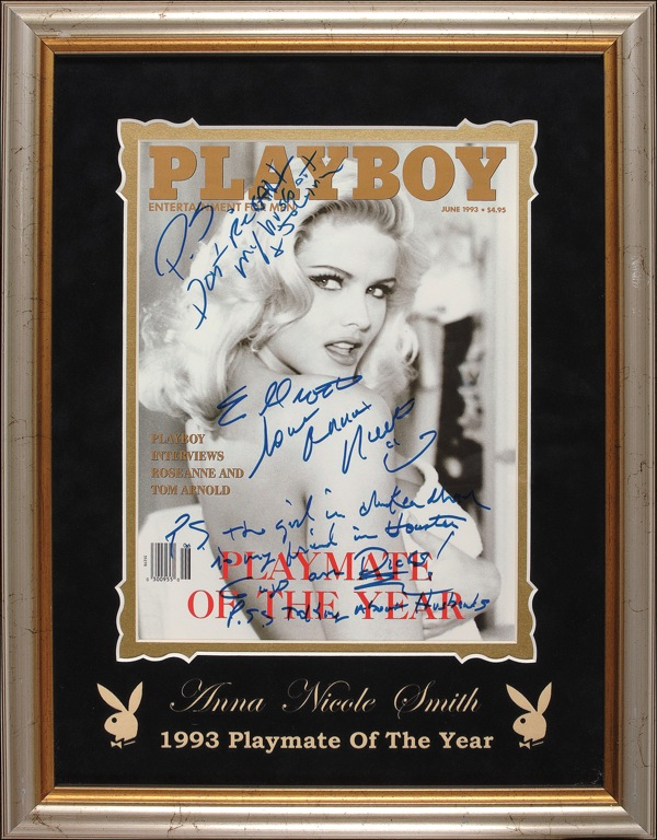 Lot 1223 Anna Nicole Smith Magazine Cover