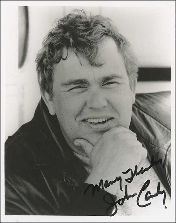 Lot 999 John Candy Signed Photograph