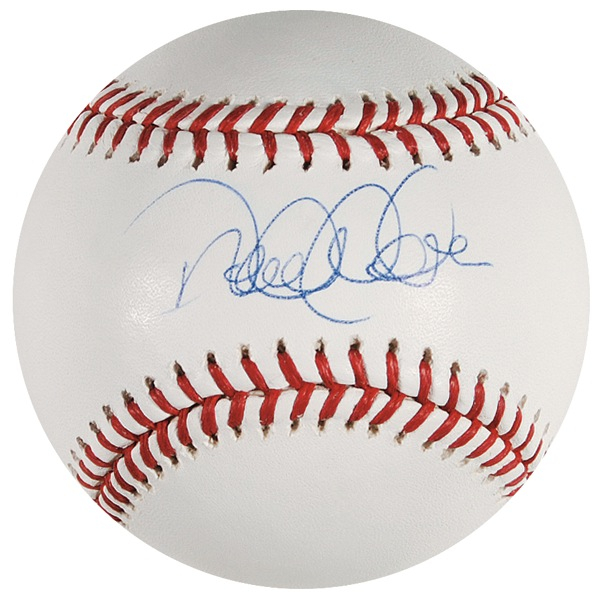 Lot 1525 Derek Jeter Baseball