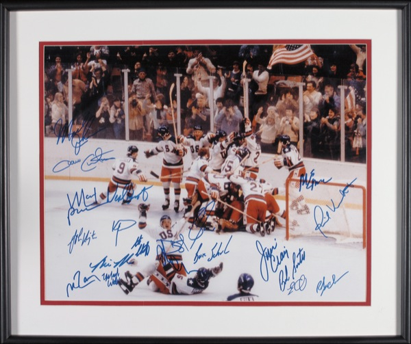 Lot 1579 Miracle On Ice Signed Photograph