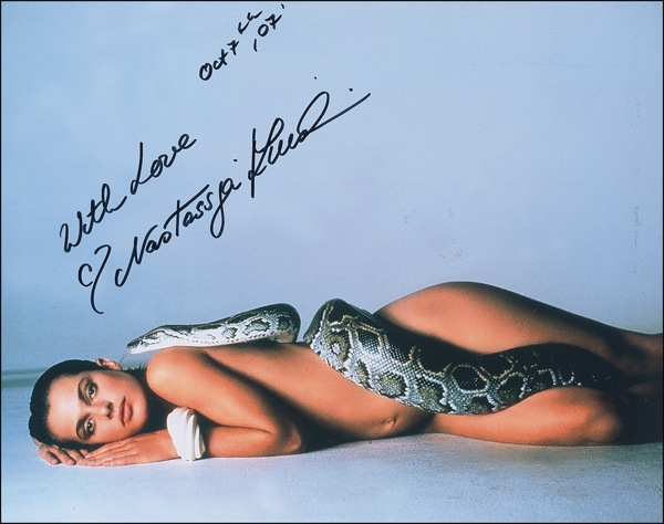 Lot 1114 Nastassja Kinski Signed Photograph