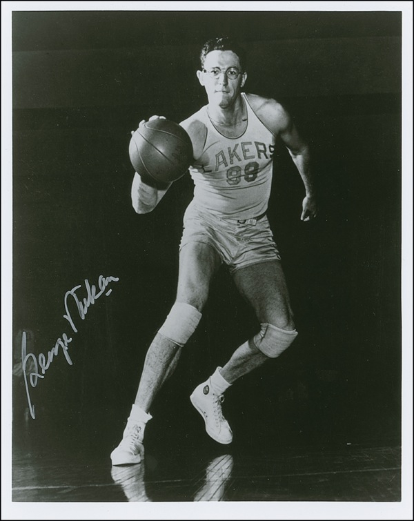 Lot 1575 George Mikan Signed Photograph