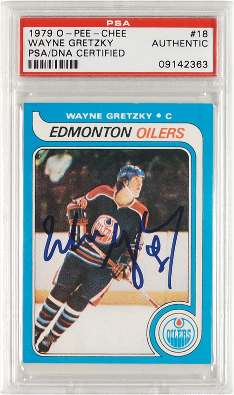 Lot 1488 Wayne Gretzky Hockey Card