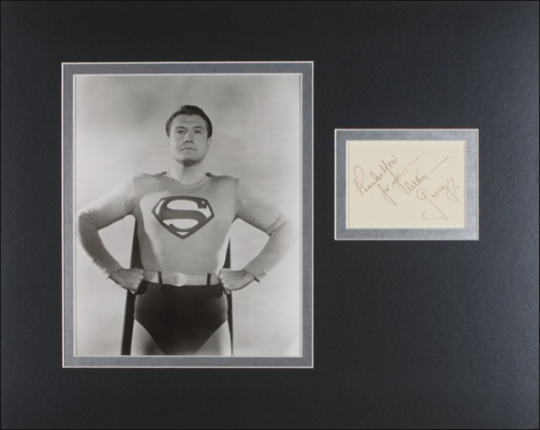 Lot 1197 George Reeves Signature