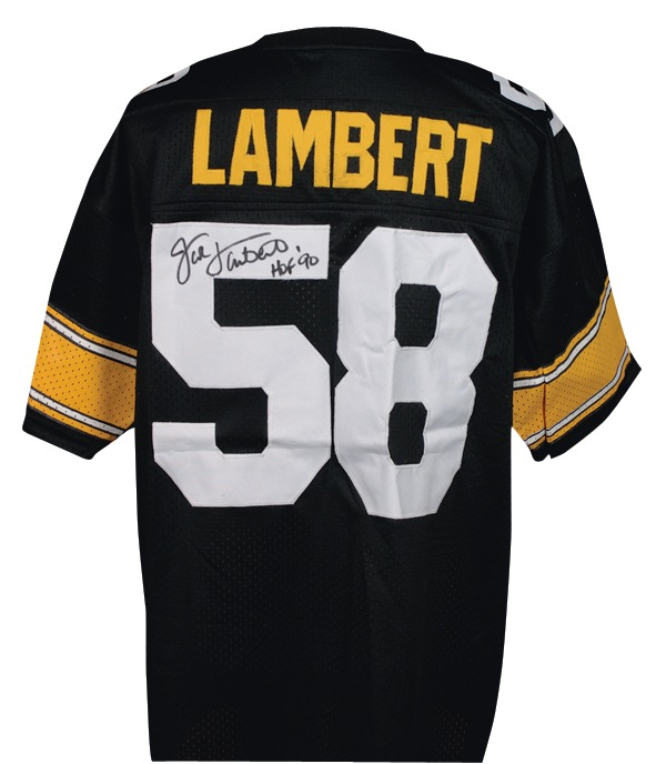Lot 1542 Jack Lambert Football Jersey