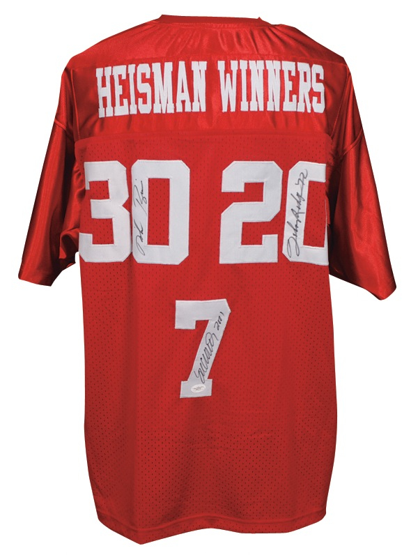 Lot 1465 Football: Heisman Winners Football Jersey