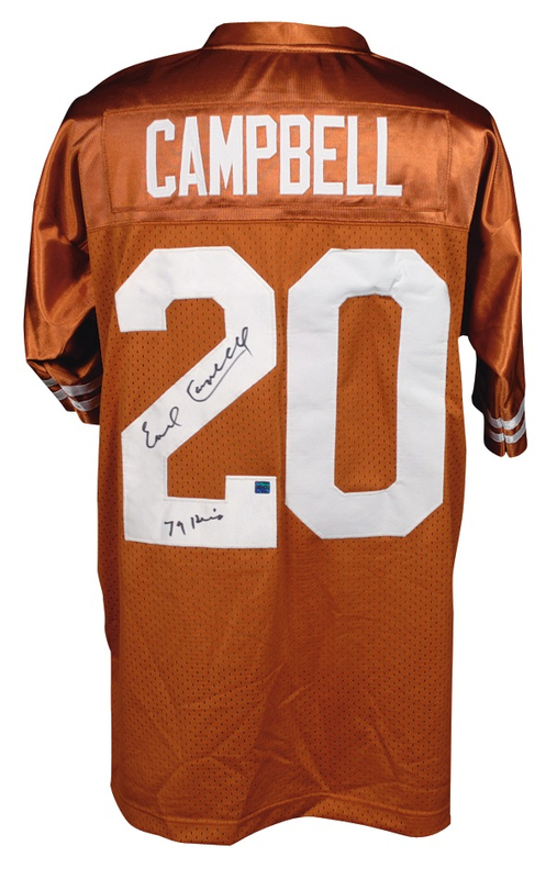 Lot 1411 Earl Campbell Football Jersey
