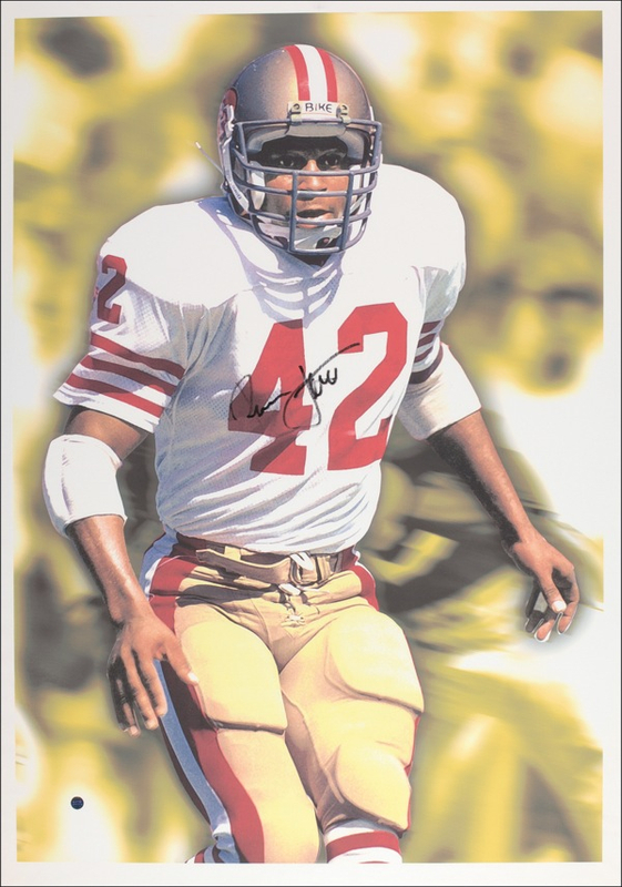Lot 1555 Ronnie Lott Giclee