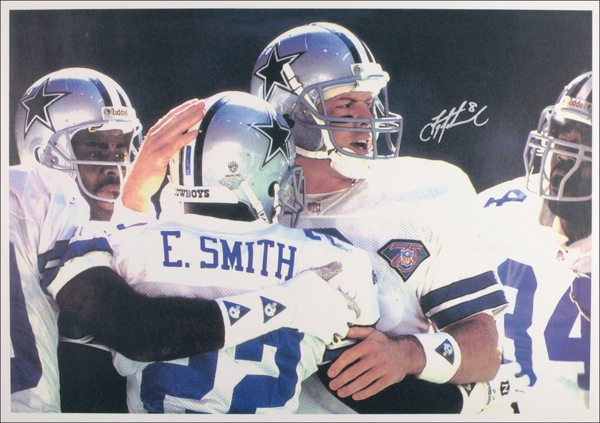 Lot 1303 Troy Aikman Giclee