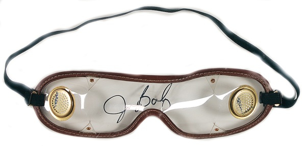 Lot 1508 Horse Racing: Jerry Bailey Racing Goggles