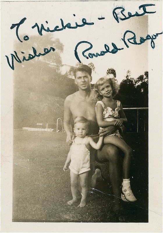 Lot 182 Ronald Reagan Signed Photograph