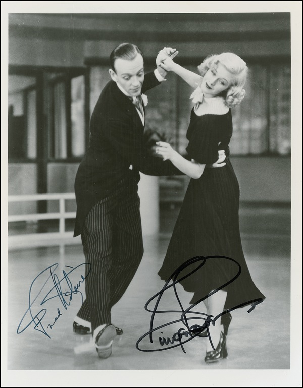 Lot 960 Fred Astaire and Ginger Rogers Signed Photograph