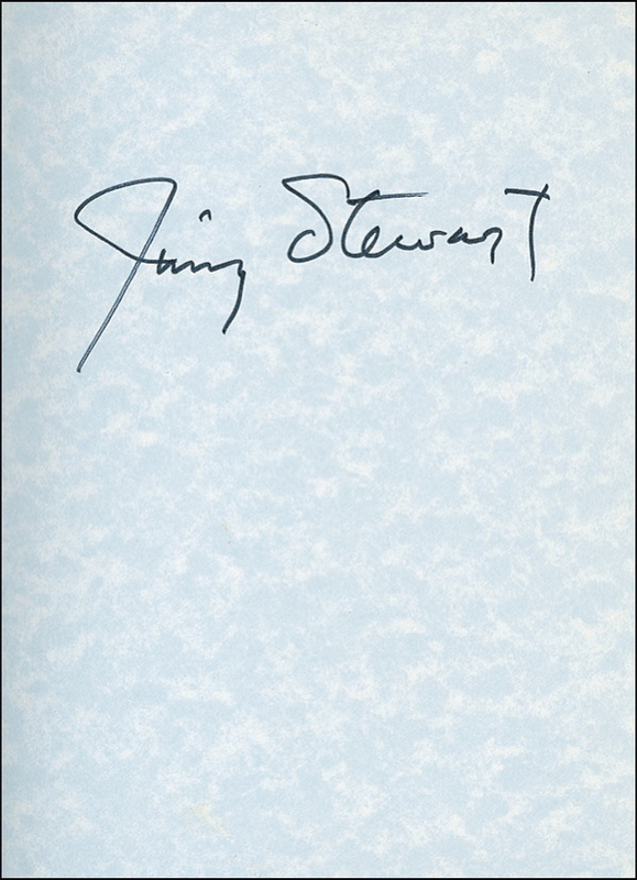 Lot 1252 James Stewart Book