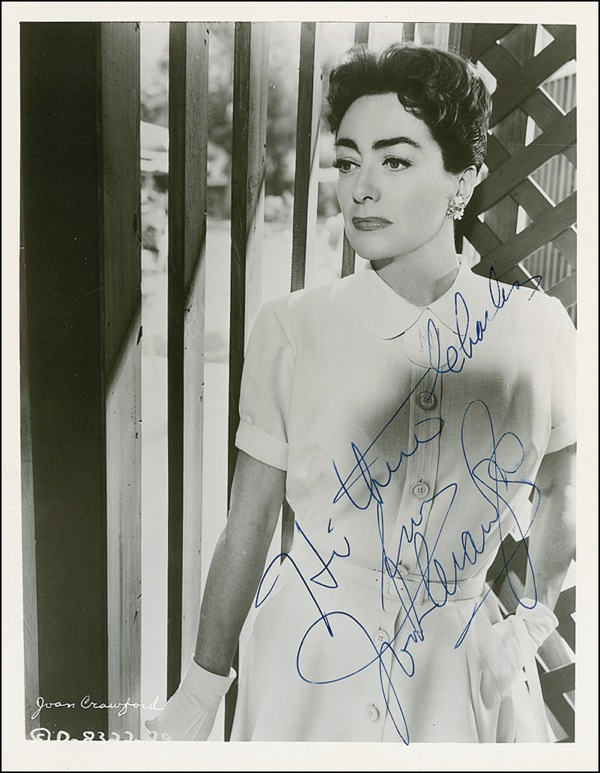 Lot 1022 Joan Crawford Signed Photograph