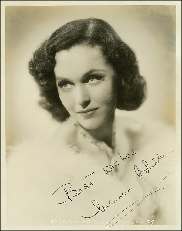 Lot 1175 Maureen O’Sullivan Signed Photograph