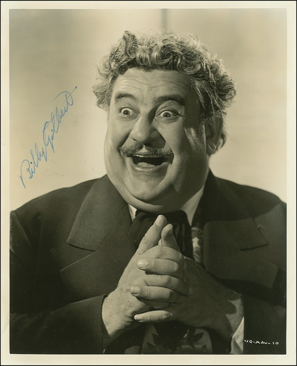 Lot 1065 Billy Gilbert Signed Photograph