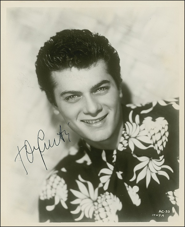 Lot 1024 Tony Curtis Signed Photograph