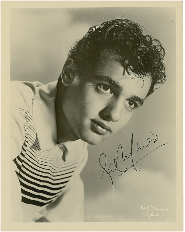Lot 1159 Sal Mineo Signed Photograph