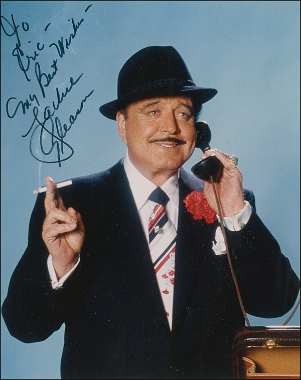 Lot 1067 Jackie Gleason Signed Photograph