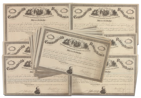 Lot 473 Civil War Group Lot