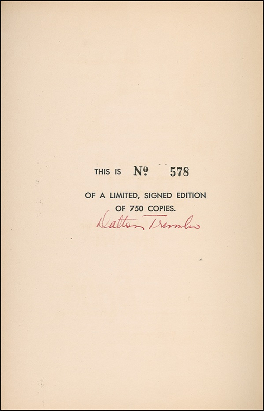 Lot 663 Dalton Trumbo Group Lot
