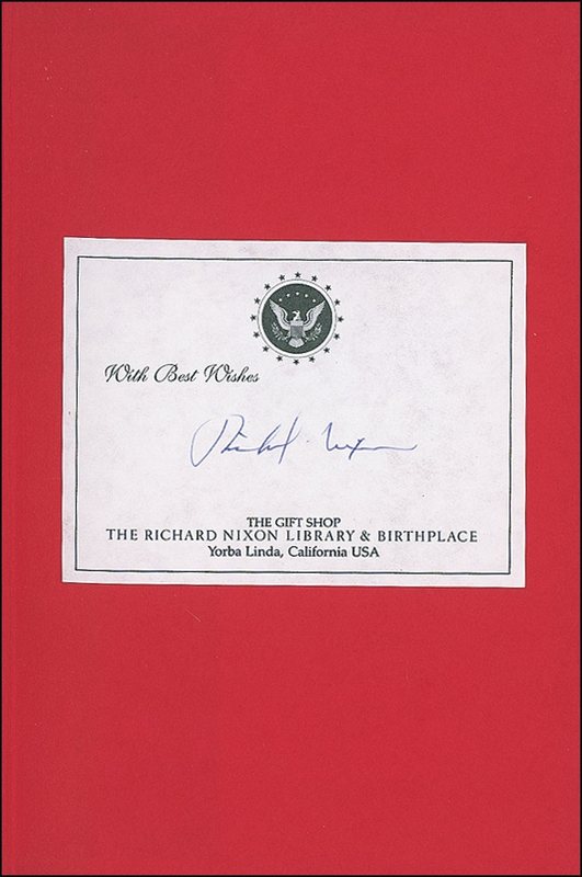Lot 167 Richard Nixon Book