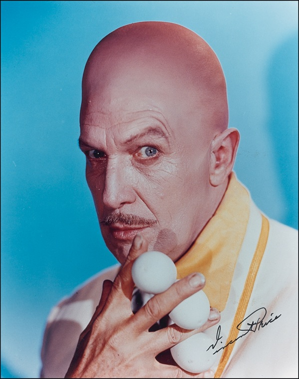 Lot 981 Batman: Vincent Price Signed Photograph