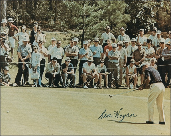 Lot 1500 Ben Hogan Signed Photograph