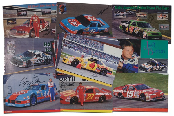 Lot 1589 NASCAR Drivers Group Lot