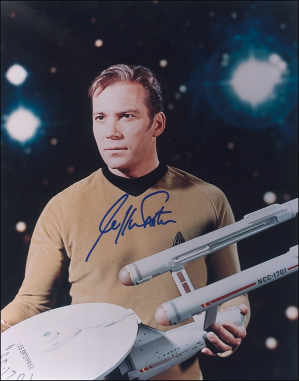 Lot 1237 Star Trek: William Shatner Signed Photograph