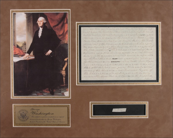 Lot 236 George Washington Two Words
