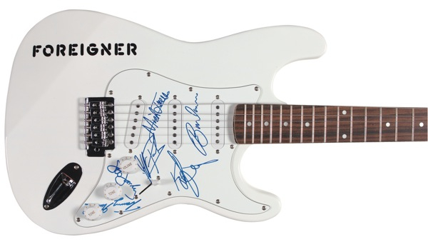 Lot 795 Foreigner Guitar