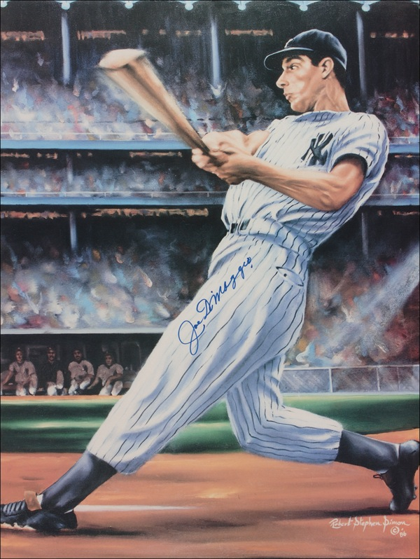 Lot 1444 Joe DiMaggio Signed Photograph