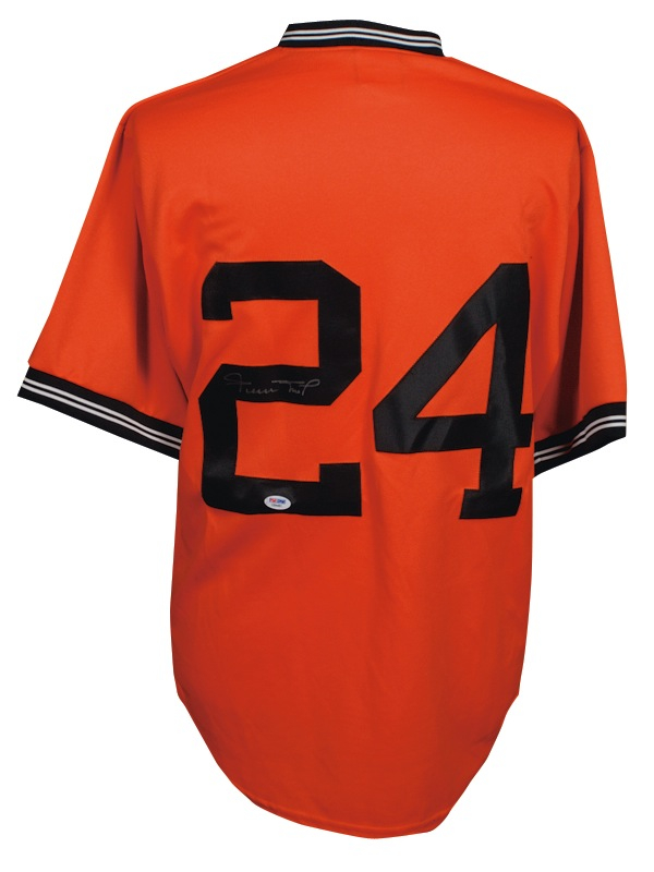 Lot 1571 Willie Mays Baseball Jersey