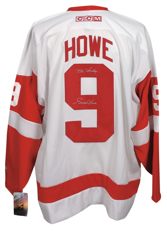 Lot 1513 Gordie Howe Hockey Jersey